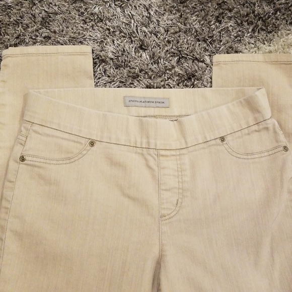 Chico's platinum denim slim fit - Picture 4 of 8